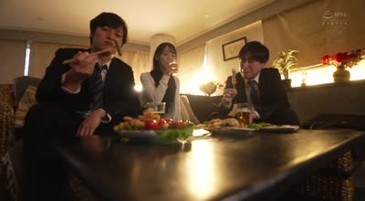 JUR-414 愛を認めさせたくて妻と絶倫の後輩を2人きりにして3時間…抜かずの追撃中出し計16発で妻を奪われた僕のNTR話 美ノ嶋めぐり