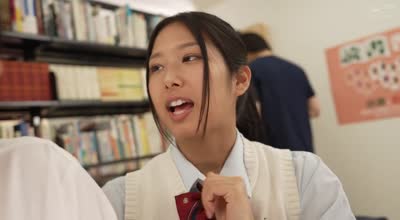 HUNTC-229 【高音質ASMR収録】濡れ始めたマ〇コにチ〇コがピストンする音…臨場感溢れる生々しい粘着音！静寂の図書館でバレない様にロングスカート内SEX！