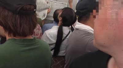 NHDTC-2701 巨乳少女羞恥電車2 発育した胸を変態性癖で汚しまくれ！ 推定Iカップ 潮透け好感度娘